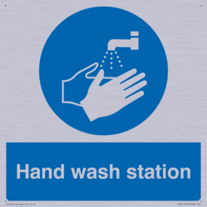 Hand wash station